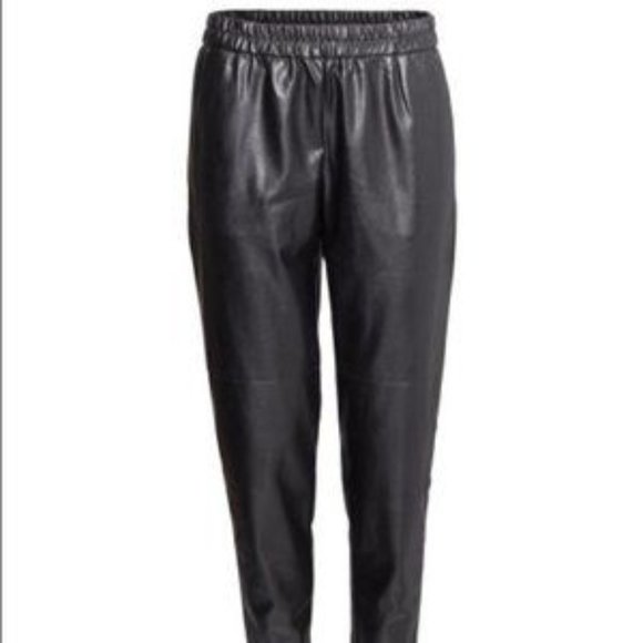 H&M Pants - H&M Black Faux Leather Pants